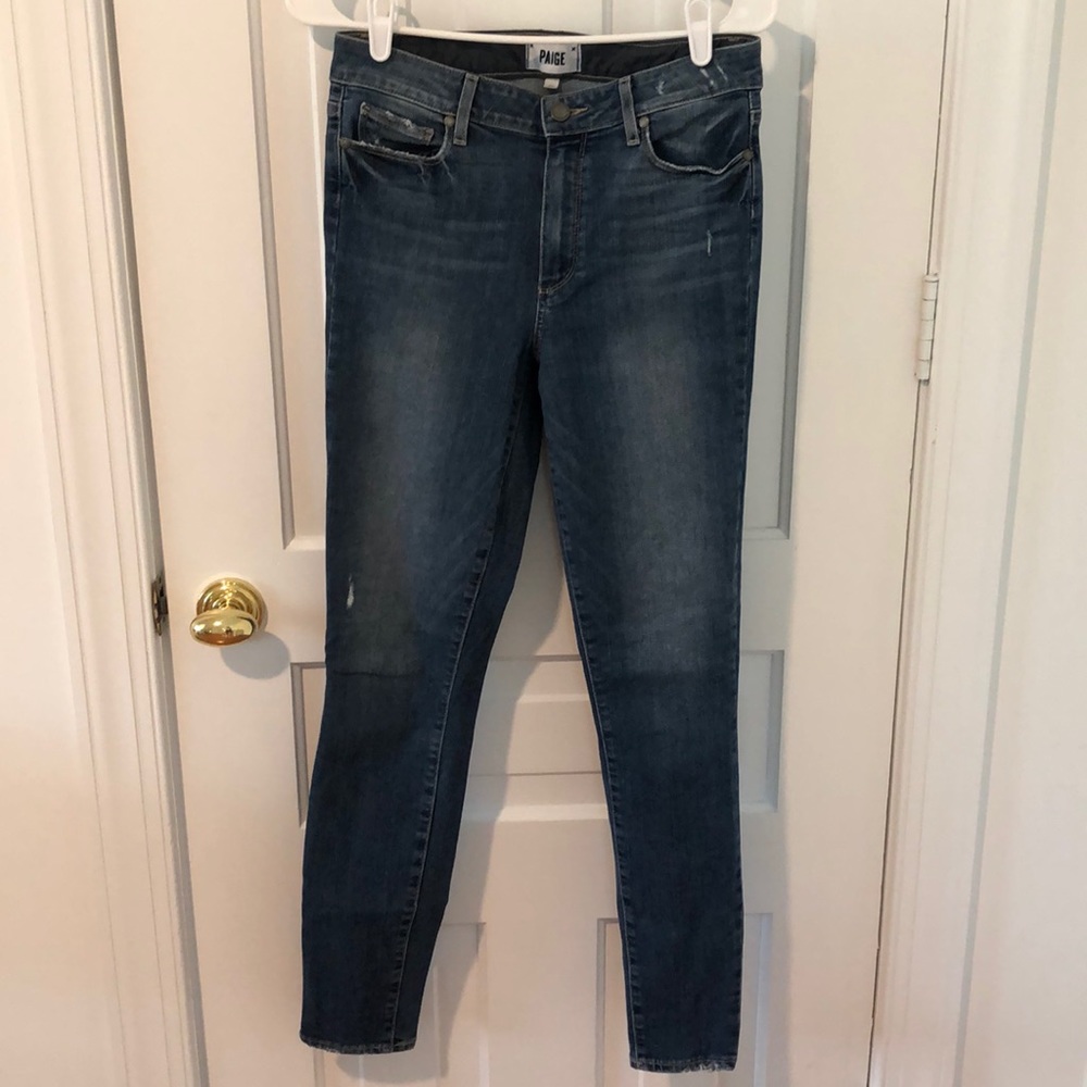 PAIGE hoxton ultra skinny jeans